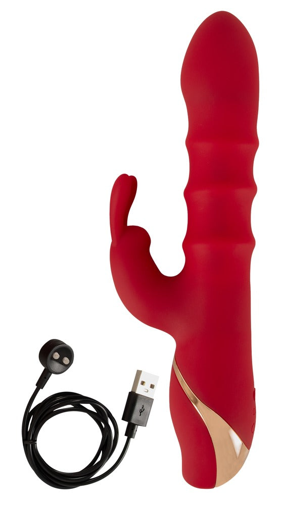 YOU2TOYS - RABBIT VIBRATOR WITH 3 MOVING RINGS