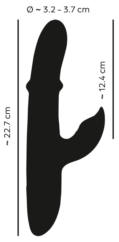 YOU2TOYS - THUMPING RABBIT VIBRATOR WITH MOVING RING