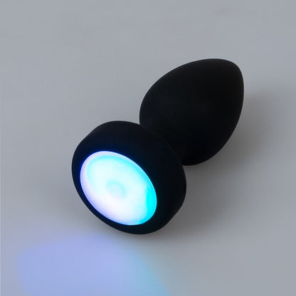ANOS - RC FLASHING BUTT PLUG WITH VIBRATION