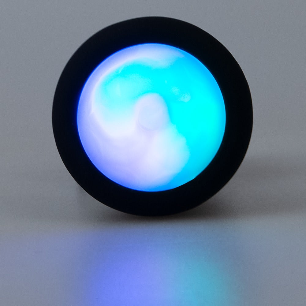 ANOS - RC FLASHING BUTT PLUG WITH VIBRATION