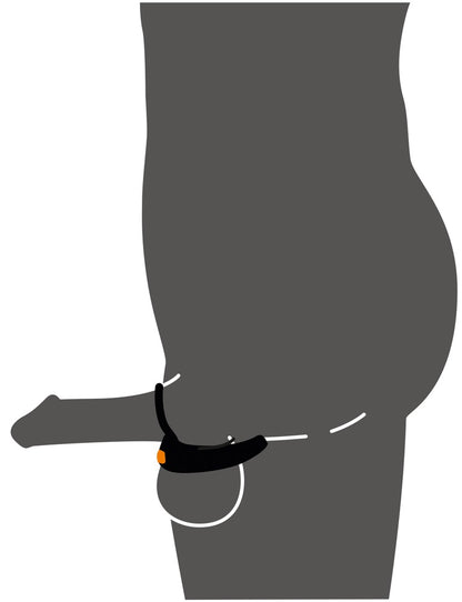 REBEL - RC SCROTUM STIMULATOR WITH VIBRATIONS