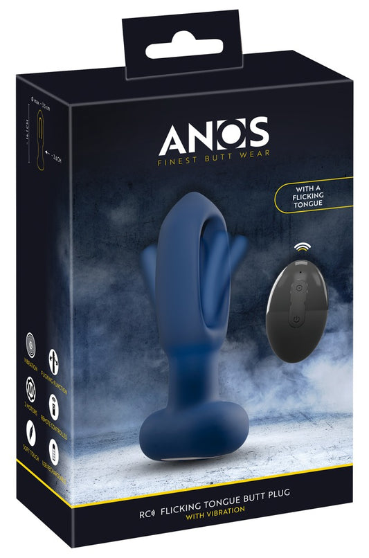 ANOS - RC FLICKING TONGUE BUTT PLUG