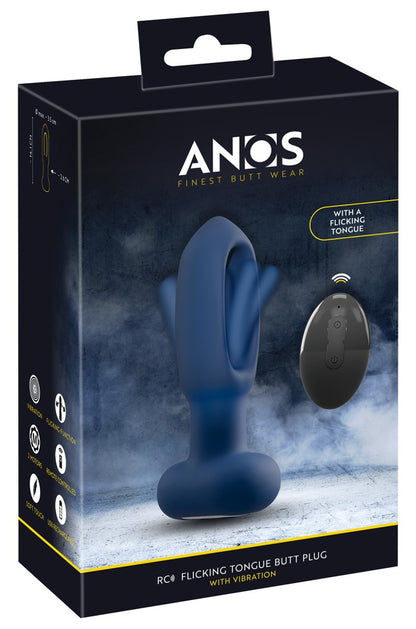 ANOS - RC FLICKING TONGUE BUTT PLUG