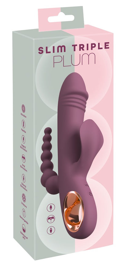YOU2TOYS - SLIM TRIPLE PLUM