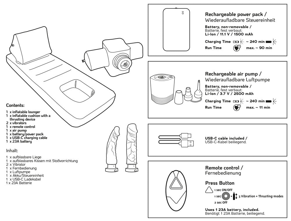 YOU2TOYS - VELVET LUXURY BED