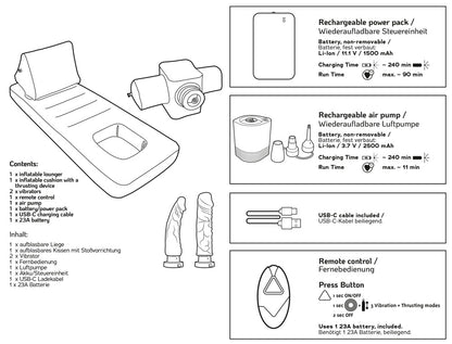 YOU2TOYS - VELVET LUXURY BED