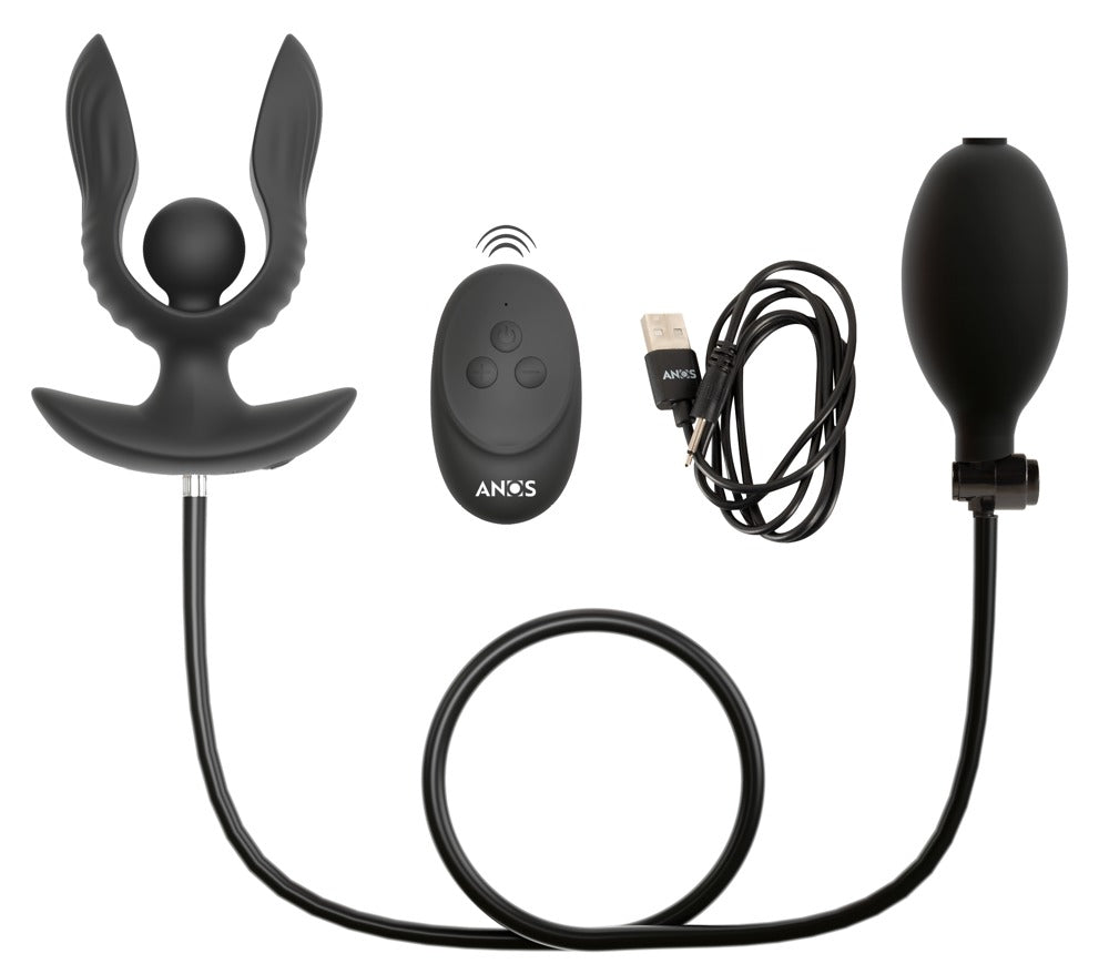 ANOS - RC INFLATABLE EXPANDER PLUG WITH VIBRATION