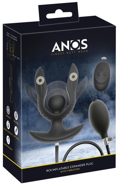ANOS - RC INFLATABLE EXPANDER PLUG WITH VIBRATION