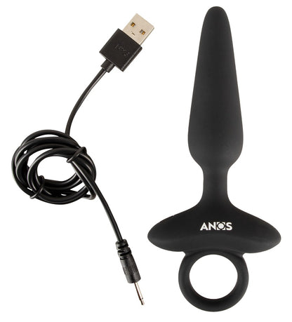ANOS - FLEXIBLE BUTT PLUG WITH VIBRATIONS