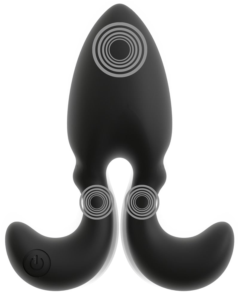 ANOS - RC VIBRATING BUTT PLUG WITH FLEXIBLE ARMS