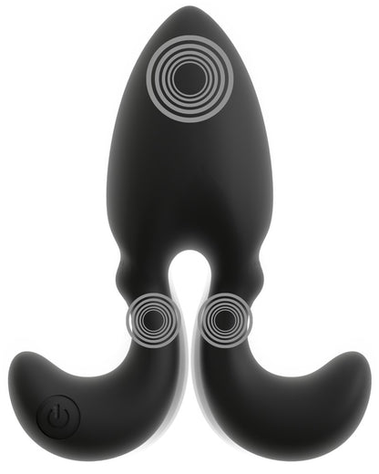 ANOS - RC VIBRATING BUTT PLUG WITH FLEXIBLE ARMS