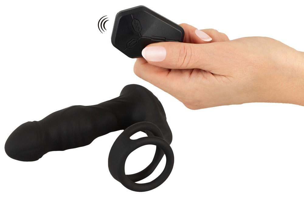 REBEL - RC VIBRATING PROSTATE PLUG WITH NODDING FUNCTION