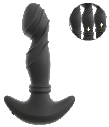 ANOS - VIBRATING PROSTATE PLUG WITH MOVING RINGS
