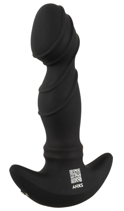 ANOS - VIBRATING PROSTATE PLUG WITH MOVING RINGS