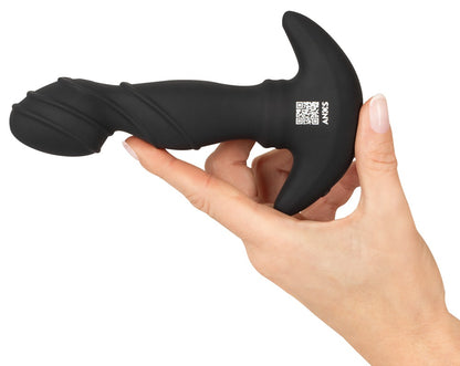 ANOS - VIBRATING PROSTATE PLUG WITH MOVING RINGS