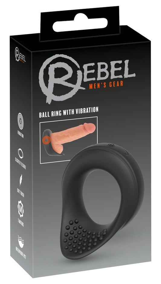 REBEL - BALL RING WITH VIBRATION