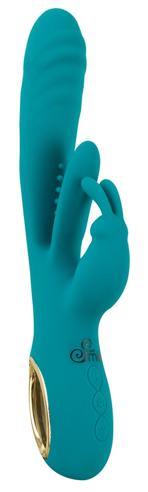 SWEET SMILE - RABBIT VIBRATOR WITH THRUST FUNCTION AND G-SPOT STIMULATION