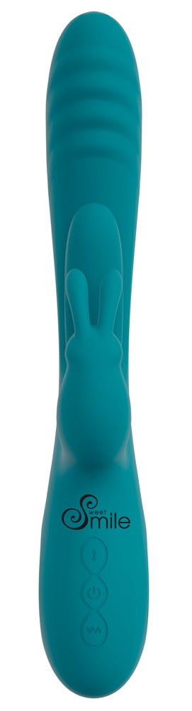 SWEET SMILE - RABBIT VIBRATOR WITH THRUST FUNCTION AND G-SPOT STIMULATION