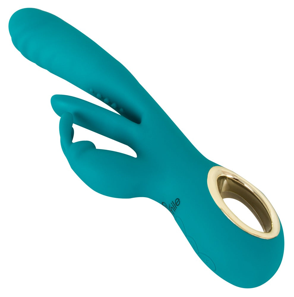 SWEET SMILE - RABBIT VIBRATOR WITH THRUST FUNCTION AND G-SPOT STIMULATION