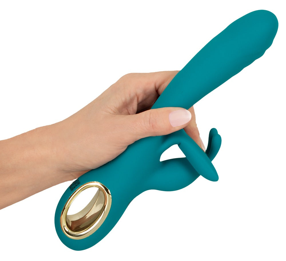 SWEET SMILE - RABBIT VIBRATOR WITH THRUST FUNCTION AND G-SPOT STIMULATION