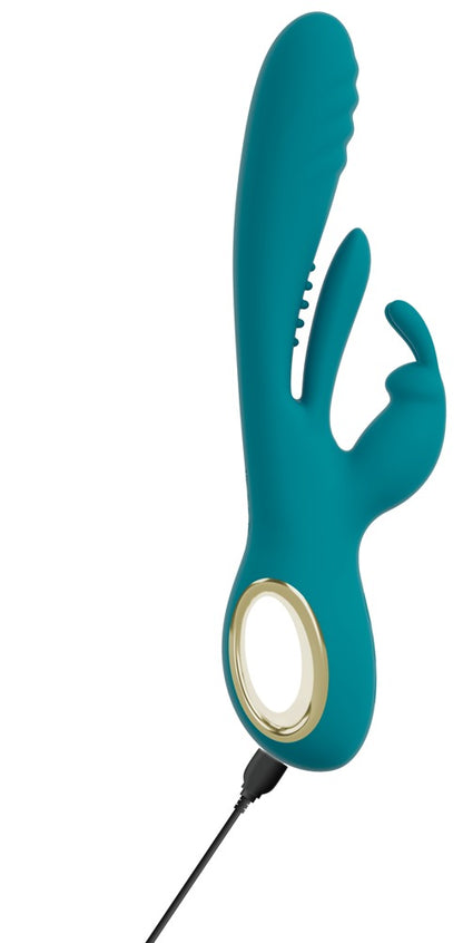SWEET SMILE - RABBIT VIBRATOR WITH THRUST FUNCTION AND G-SPOT STIMULATION