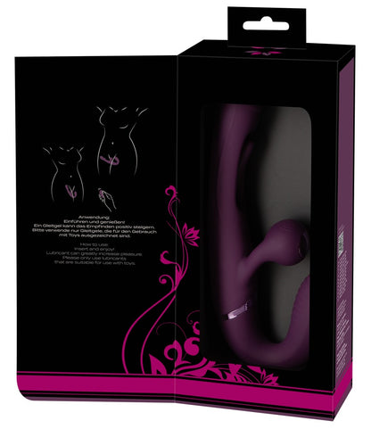 JAVIDA - RC STRAPLESS STRAP-ON WITH FLICKING TONGUE