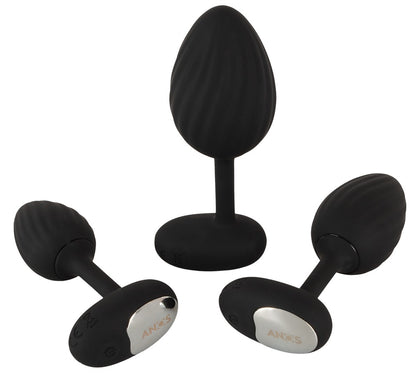 ANOS - RC BUTT PLUG SET WITH VIBRATION