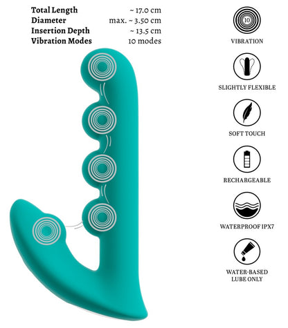 BEAU COEUR - SYLORA UNIQUE BEADS VIBRATOR