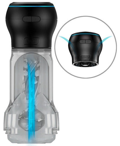KIIROO - FEEL POCKET STROKER CRYSTAL + POWERBLOW COMBO