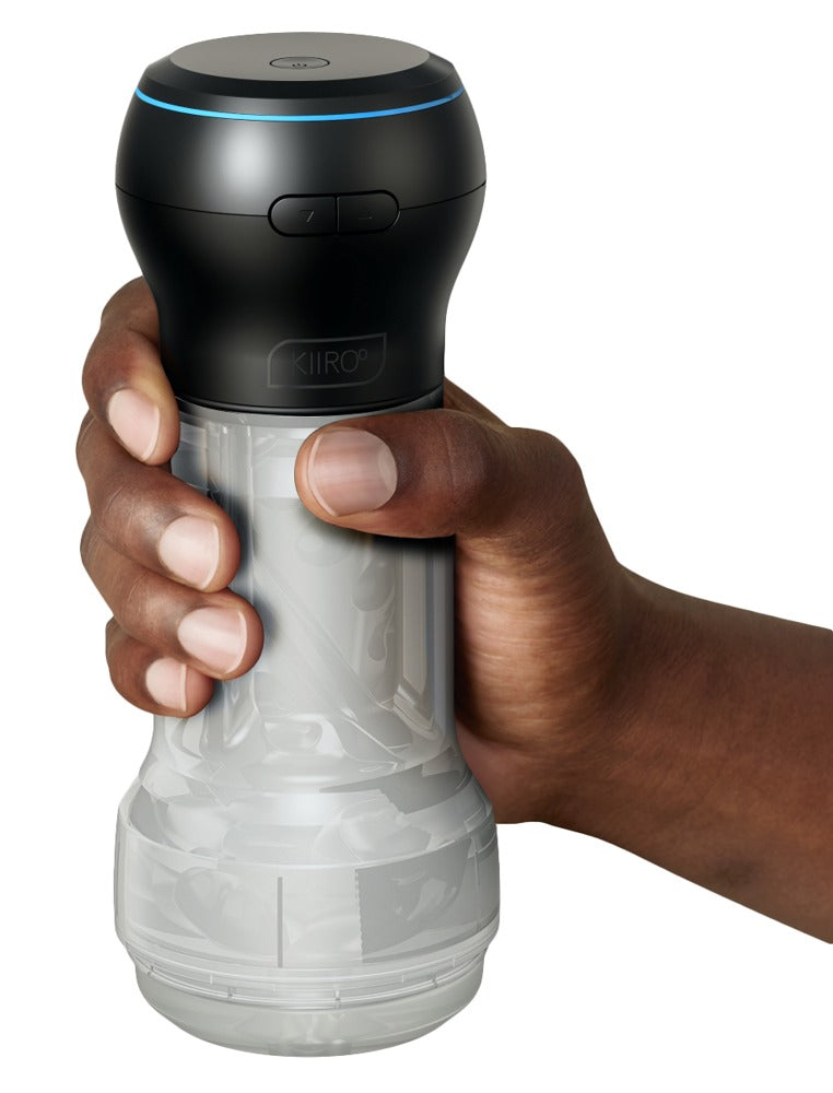KIIROO - FEEL POCKET STROKER CRYSTAL + POWERBLOW COMBO