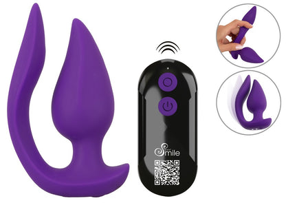 SWEET SMILE - RC 2 IN 1 PLUG & PANTY VIBE