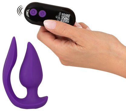 SWEET SMILE - RC 2 IN 1 PLUG & PANTY VIBE