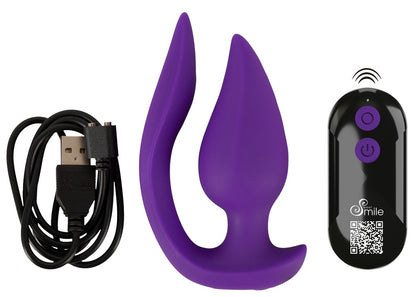 SWEET SMILE - RC 2 IN 1 PLUG & PANTY VIBE