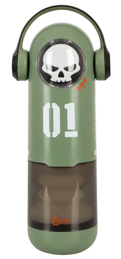 REBEL - SKULL MASTURBATOR WITH 3 FUNCTIONS