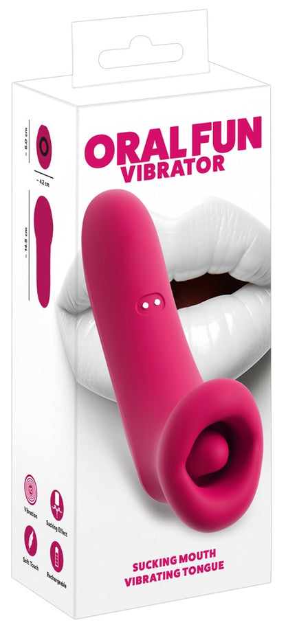 YOU2TOYS - ORAL FUN VIBRATOR SUCKING MOUTH VIBRATING TONGUE
