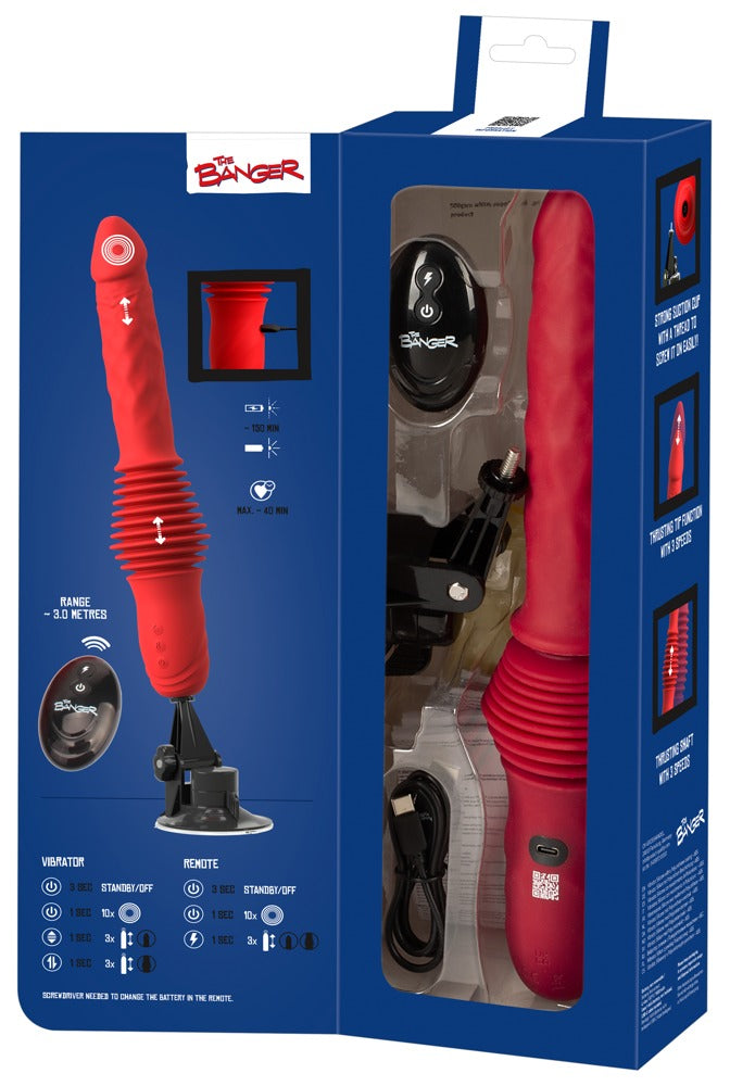 THE BANGER - RC DOUBLE THRUSTING FUCKING MACHINE
