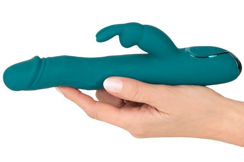 SWEET SMILE - RABBIT VIBRATOR WITH WIGGLING FUNCTION