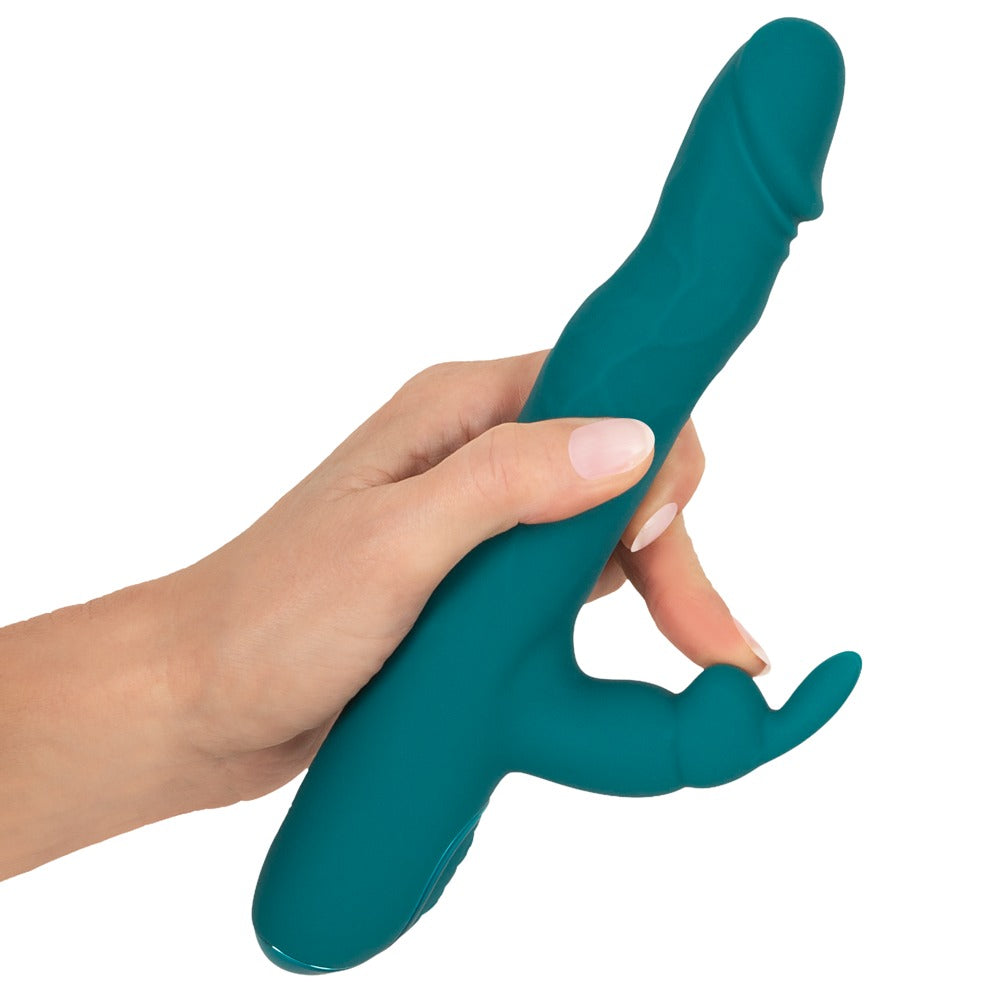 SWEET SMILE - RABBIT VIBRATOR WITH WIGGLING FUNCTION