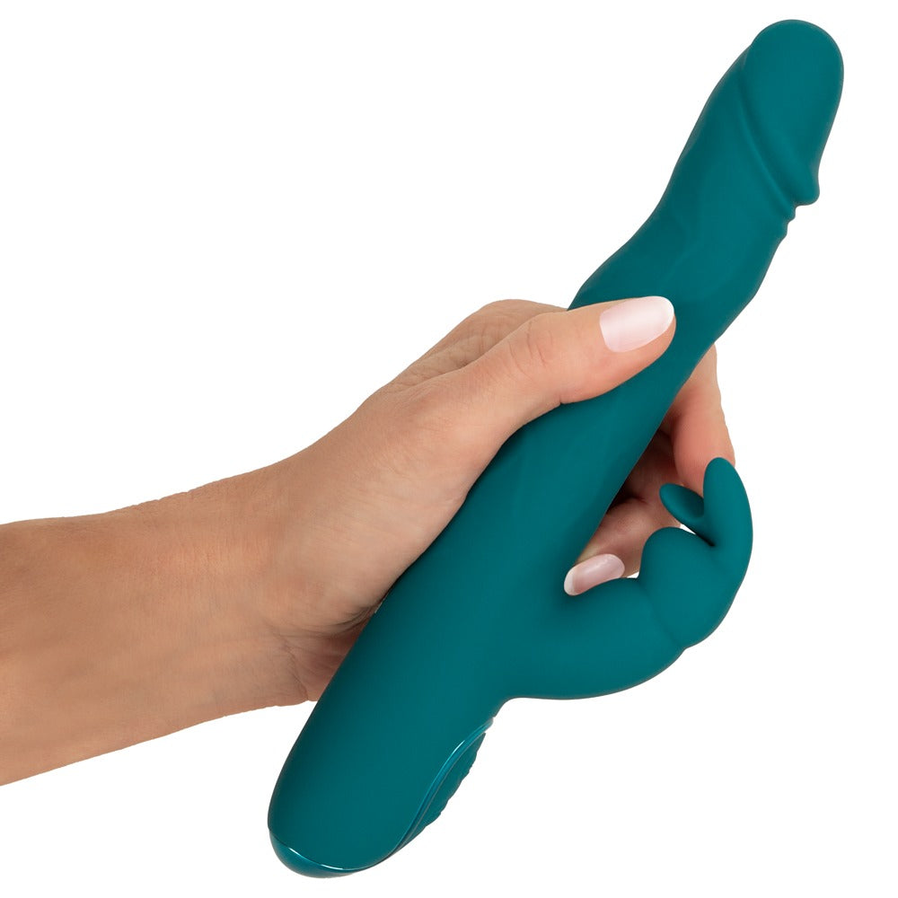 SWEET SMILE - RABBIT VIBRATOR WITH WIGGLING FUNCTION