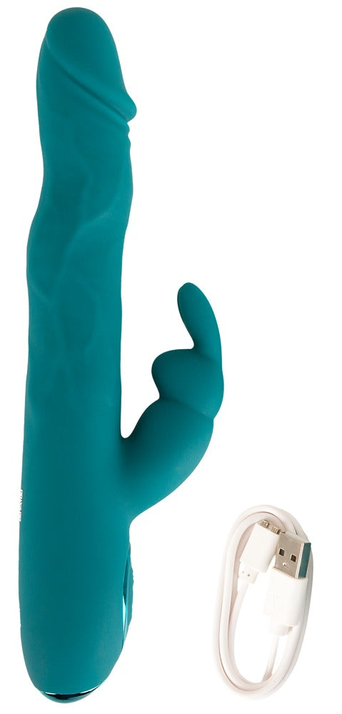 SWEET SMILE - RABBIT VIBRATOR WITH WIGGLING FUNCTION