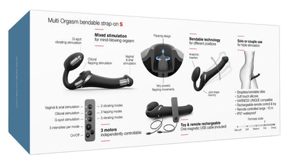 STRAP-ON-ME - MULTI ORGASM BENDABLE STRAP-ON