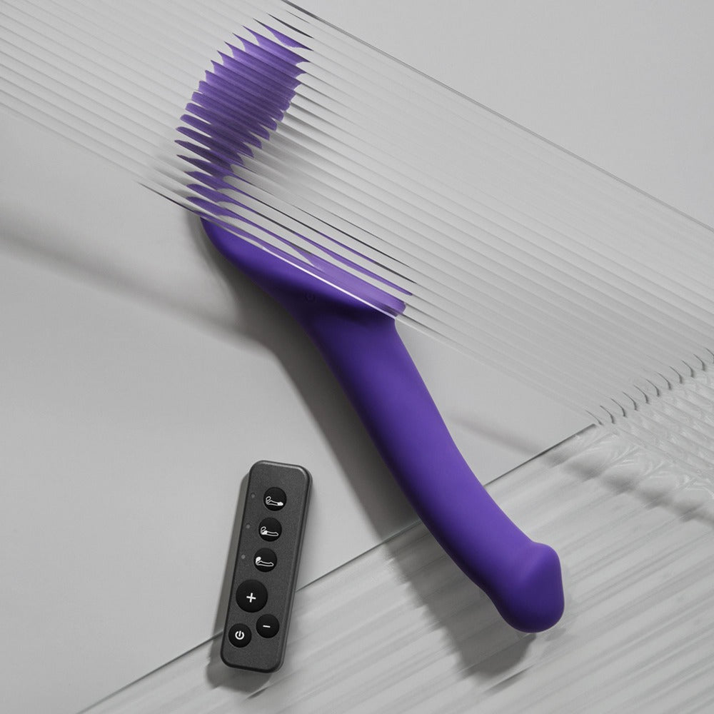 STRAP-ON-ME - VIBRATING BENDABLE STRAP-ON