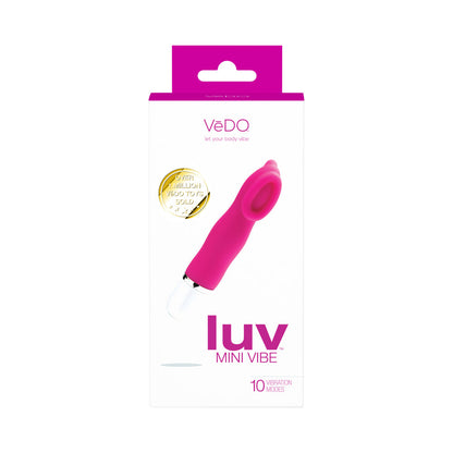 VEDO LUV MINI VIBE HOT IN BED PINK
