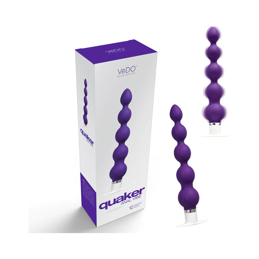 VEDO - QUAKER ANAL VIBE INTO YOU INDIGO