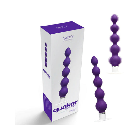 VEDO - QUAKER ANAL VIBE INTO YOU INDIGO