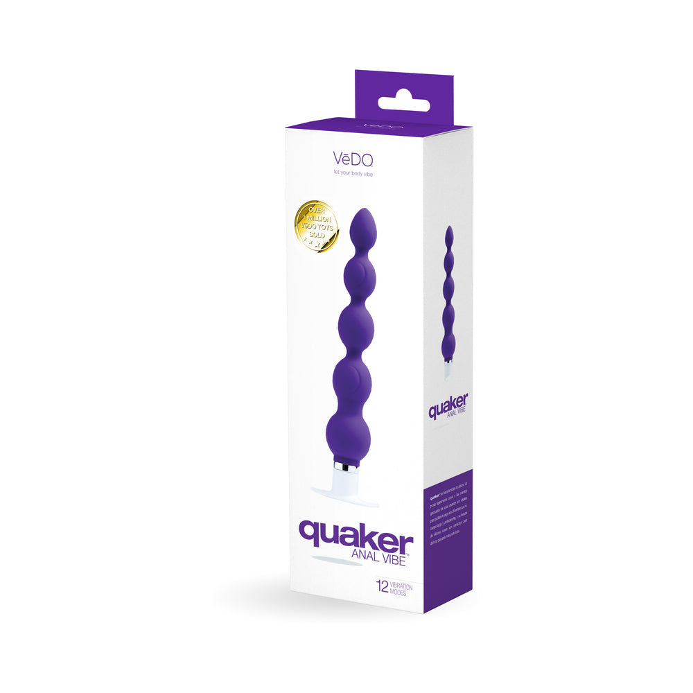 VEDO - QUAKER ANAL VIBE INTO YOU INDIGO