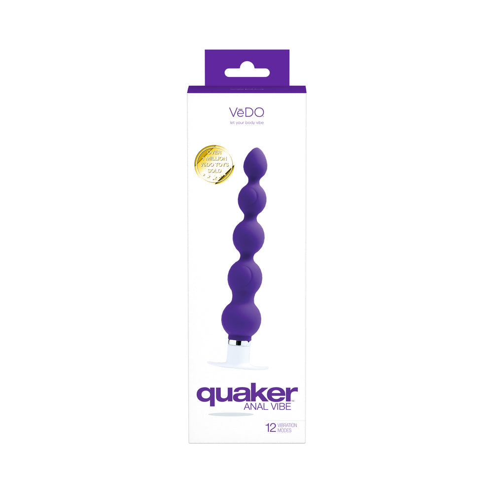 VEDO - QUAKER ANAL VIBE INTO YOU INDIGO