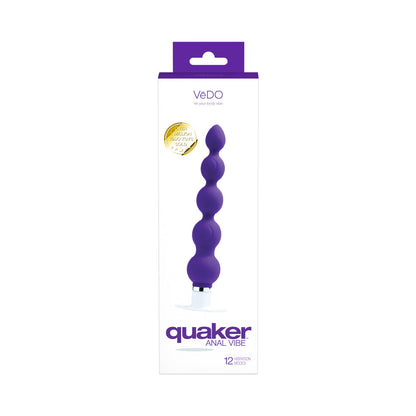 VEDO - QUAKER ANAL VIBE INTO YOU INDIGO