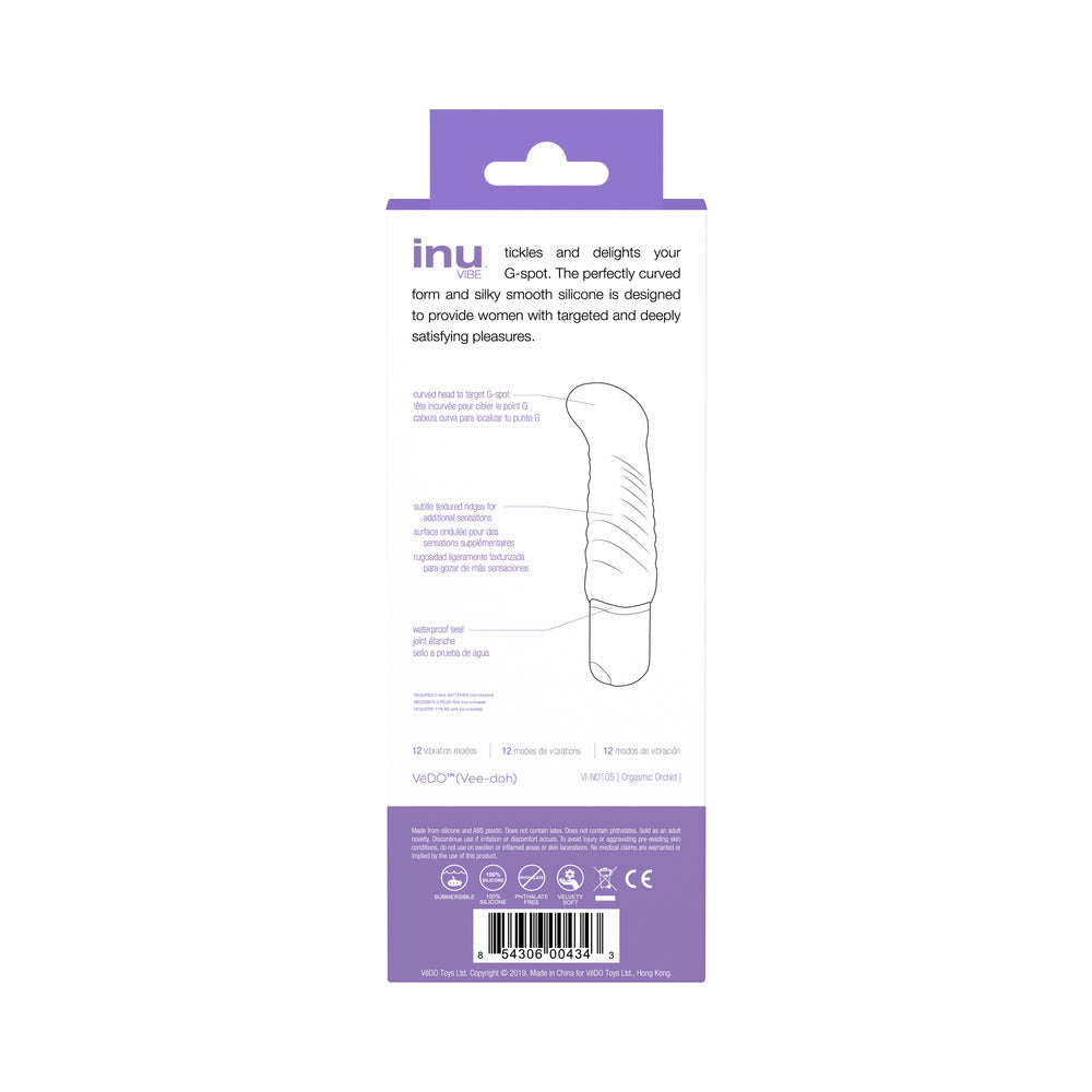VEDO - ORQUÍDEA ORGÁSMICA MINI VIBRADOR INU