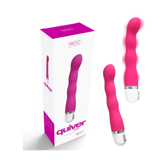 VEDO - MINIVIBRADOR CALIENTE EN LA CAMA ROSA